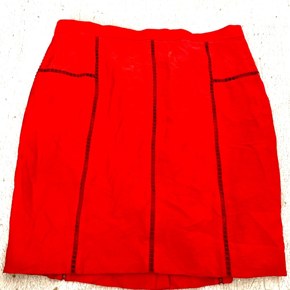 Antonio Milano Red size 14 skirt